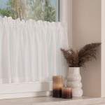 Firana zazdrostka 40x150cm biała