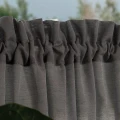 Firana zazdrostka 40x150cm szara