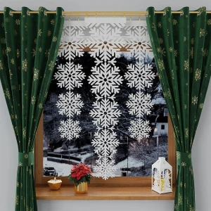 Panel żakardowy gotowy, krawat świąteczny, 35 x  110cm