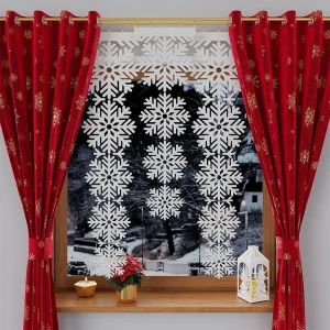 Panel żakardowy gotowy, krawat świąteczny, 37 x 145cm