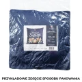 Poduszka dwustronna MICROFIBRA, 40x40cm, kolor granatowy