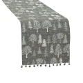 ZIMOWA MAGIA Bieżnik,40 x 140cm, szary