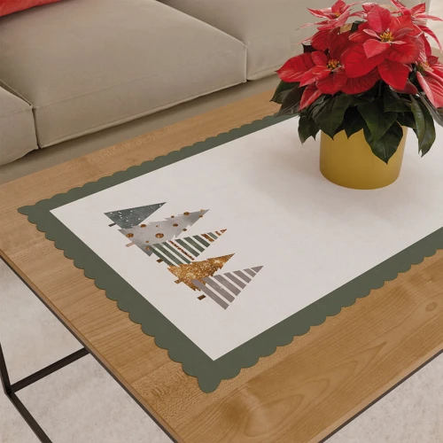 PASTELOWE CHOINKI Bieżnik, 50x100cm